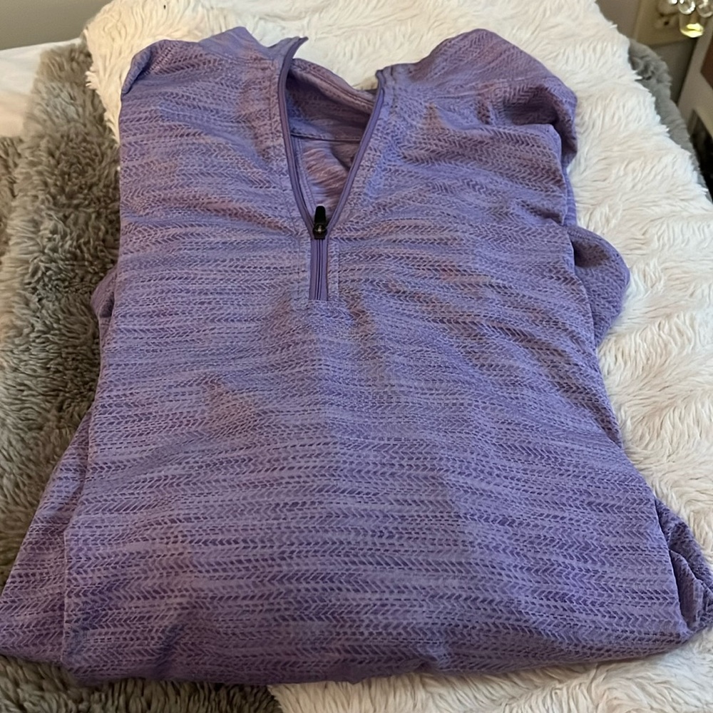PURPLE QUARTER ZIP!!
